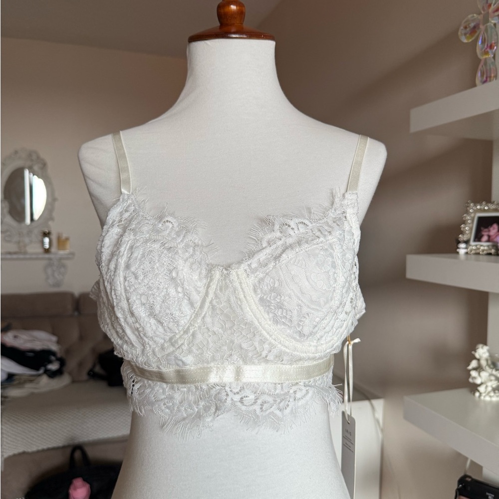 White Lace Bralette